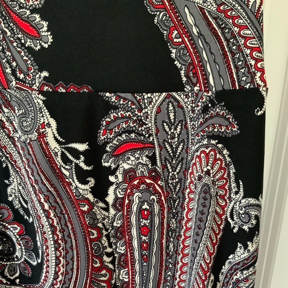 Long Paisley Print Skirt - Picture 2 of 2